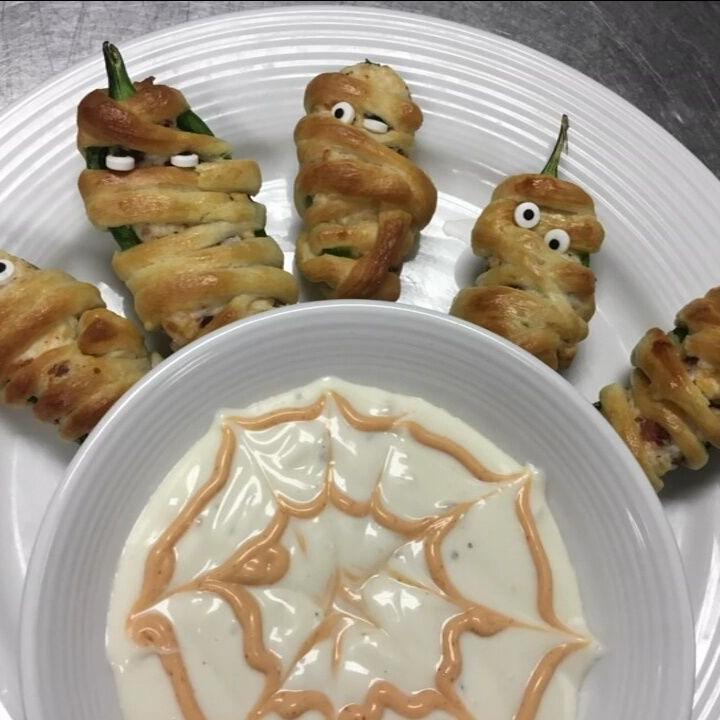 Cooking with Carrie: Jalapeno Popper Mummies